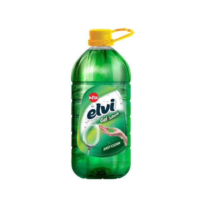 ELVI υγρο πιάτων με άρωμα μήλο 5lt