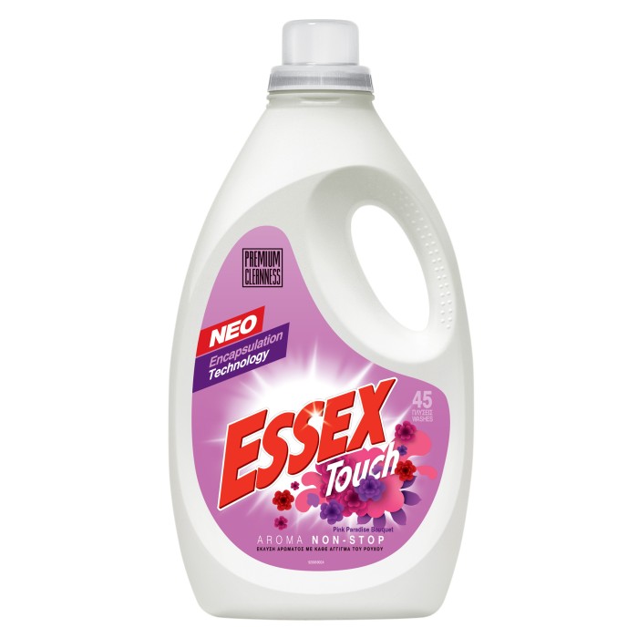 ESSEX Τouch υγρό απορρυπαντικό ρούχων 45μεζ 2,25lt