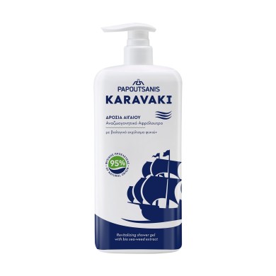 PAPOUTSANIS Karavaki αφρόλουτρο Δροσιά Αιγαίου 750ml