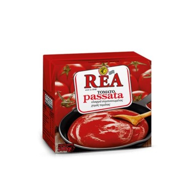 REA ελαφρά συμπυκνωμένος χυμός τομάτας 500g