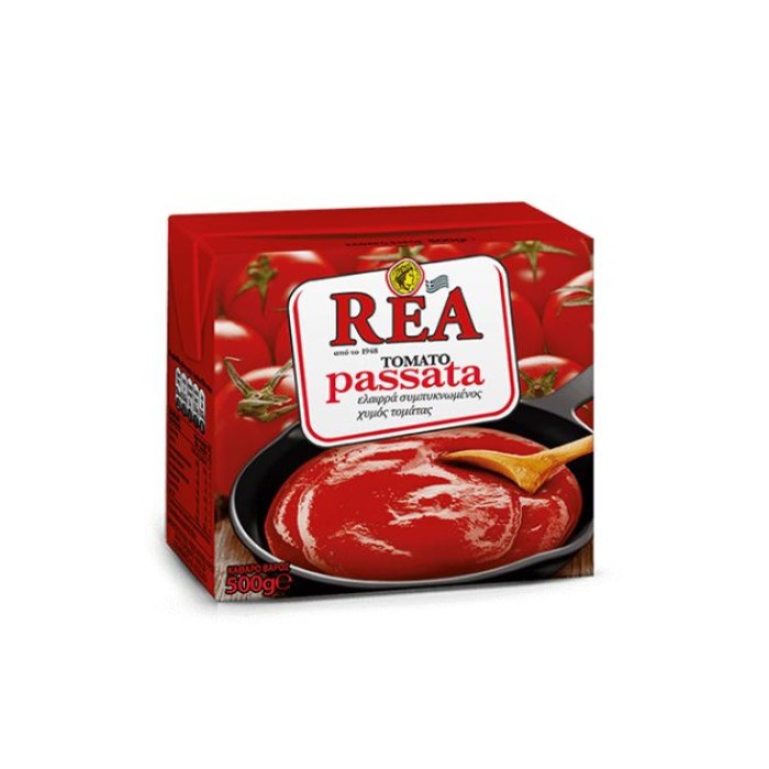 REA ελαφρά συμπυκνωμένος χυμός τομάτας 500g