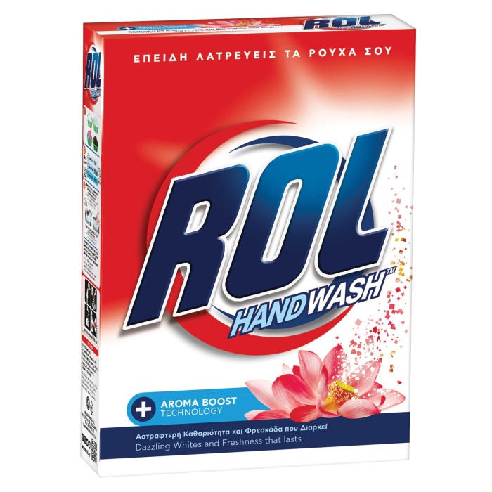 ROL σκόνη για πλύσιμο στο χέρι Aroma Boost 380g