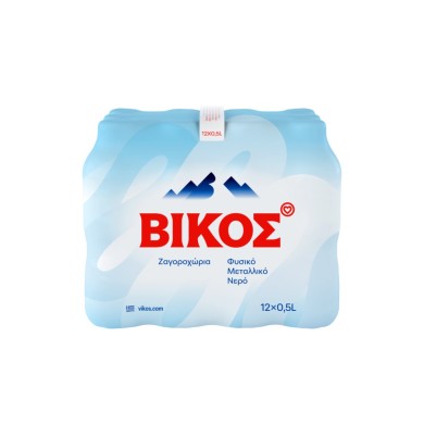ΒΙΚΟΣ φυσικό μεταλλικό νερό 12x500ml