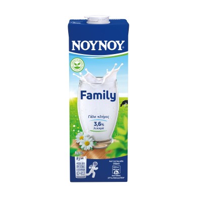 ΝΟΥΝΟΥ Family γάλα υψηλής παστερίωσης πλήρες 1lt