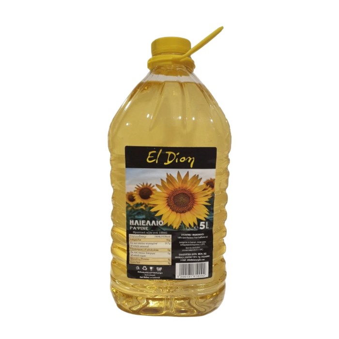 El Dion ηλιέλαιο ραφινέ 5lt